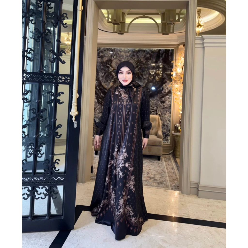 GAMIS SHELLA SAUKIA SET HIJAB