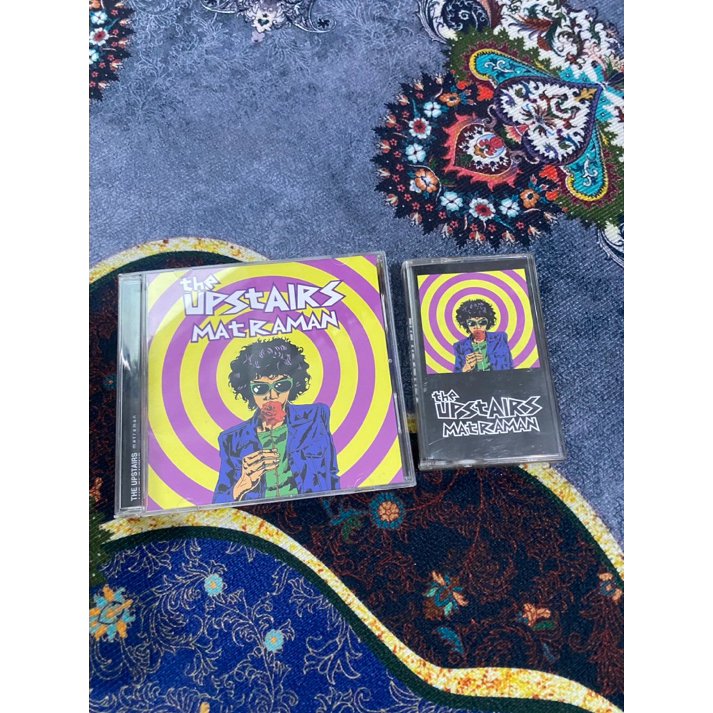CD AUDIO DAN KASET PITA THE UPSTAIRS MATRAMAN