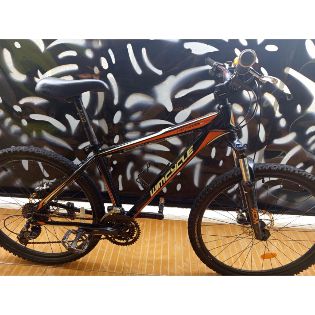 sepeda MTB 26 wimcycle hotrod 2.1 acera 9 sp second