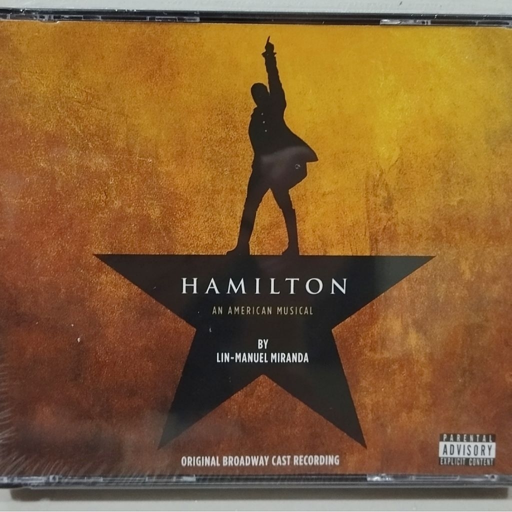 CD HAMILTON Original Broadway Cast Recording An American Musical 1CD Original Deluxe Edition