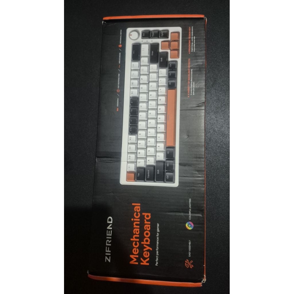 ZIFRIEND ZA68 / ZA68 Pro Time Machine RGB Mechanical Keyboard