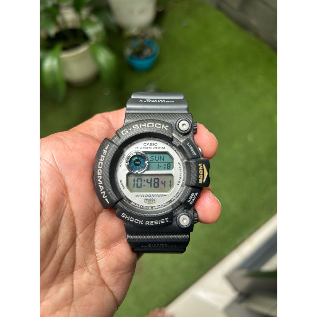 G-Shock Frogman GW 201 Carbon Titanium JDM
