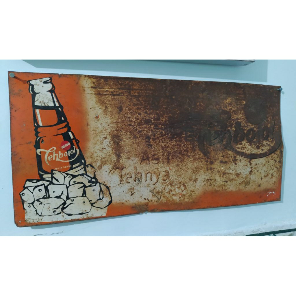 Iklan seng jadul teh botol