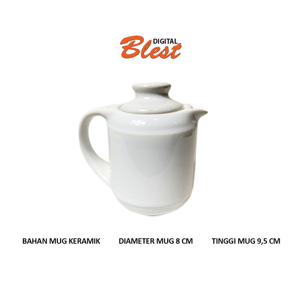 Teko mini coating polos(tanpa cetak)