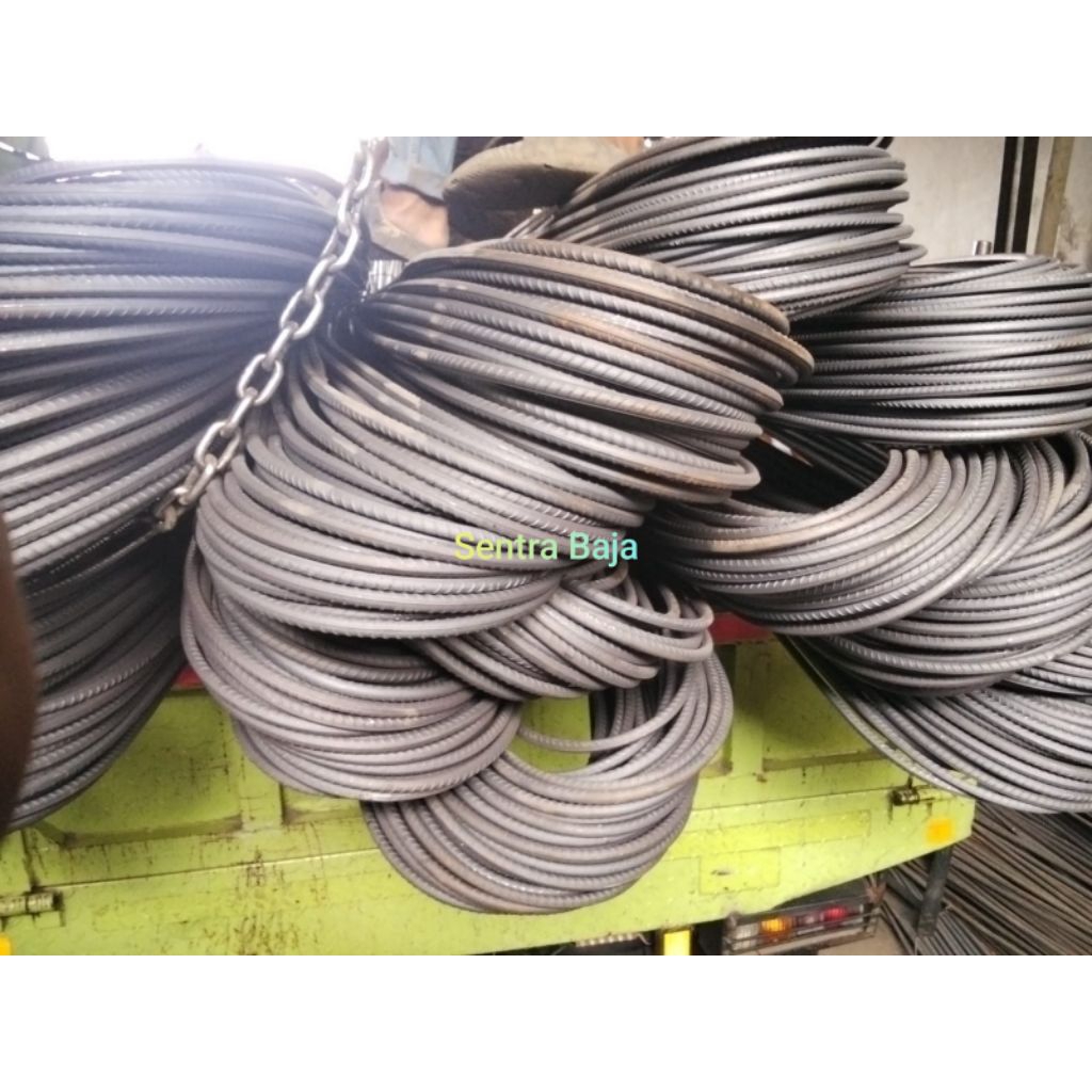 BESI BETON POLOS 8MM SNI SERTIFIKAT / BESI BETON 8MM POLOS SNI SERTIKAT