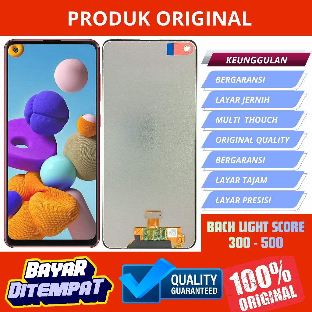 LCD SAMSUNG A21S / SAMSUNG A127 FULL COVERED