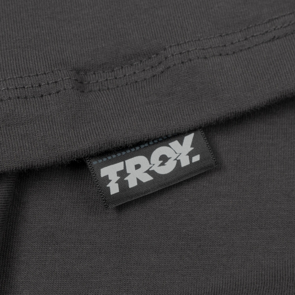 Troy Company T-shirt Dark Grey Betting in Prayer - Kaos Lengan Pendek Kaos Abu Gelap MTD 3225