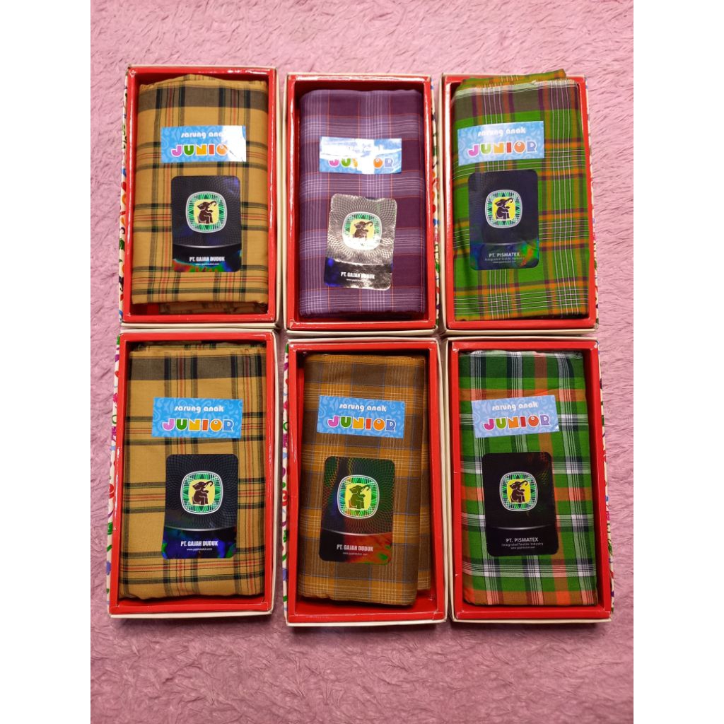 Sarung Gajah Duduk Junior - Sarung Gajah Duduk Anak-Anak