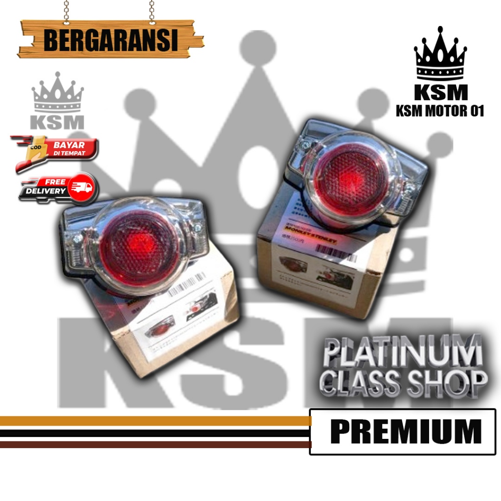 lampu belakang stoplamp takegawa Honda drem/stoplamp monkey stenly/lampu stoplamp belakang takegawa