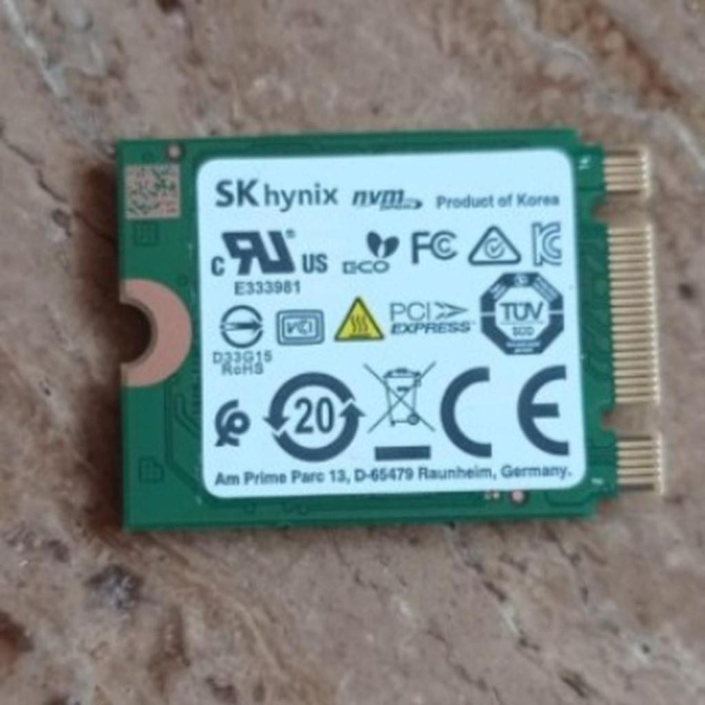 READY STOCK SSD SK Hynix/Toshiba M.2 2230 PCIe NVMe 128GB Cabutan