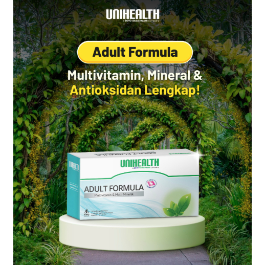 ADULT FORMULA Unihealth Suplemen Kesehatan Dewasa Anti Lelah