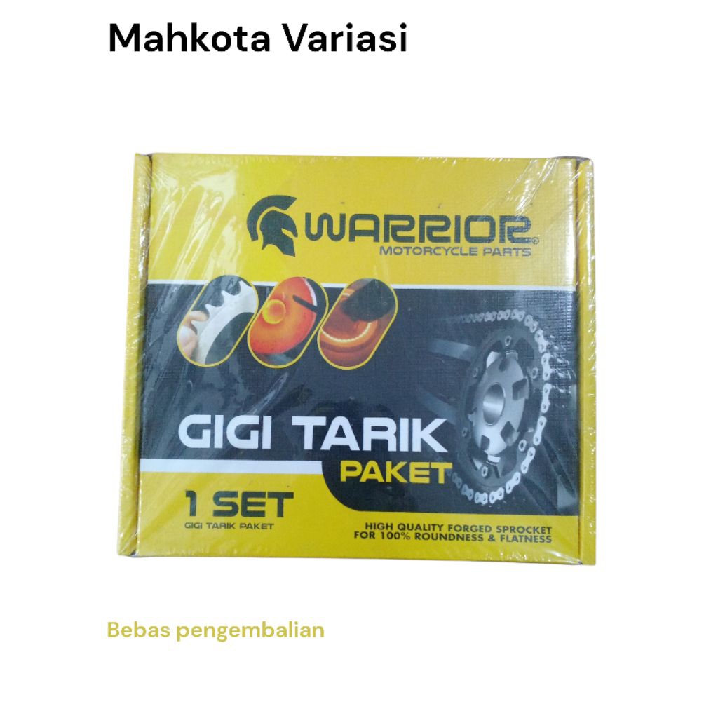 GEAR PAKET /GEAR SET Merk WARRIOR SUPRA FIT NEW 14T/36T (428H-108L)