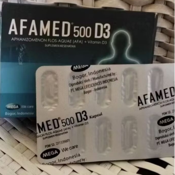 AFAMED 500 D3 STRIP 10 KAPSUL