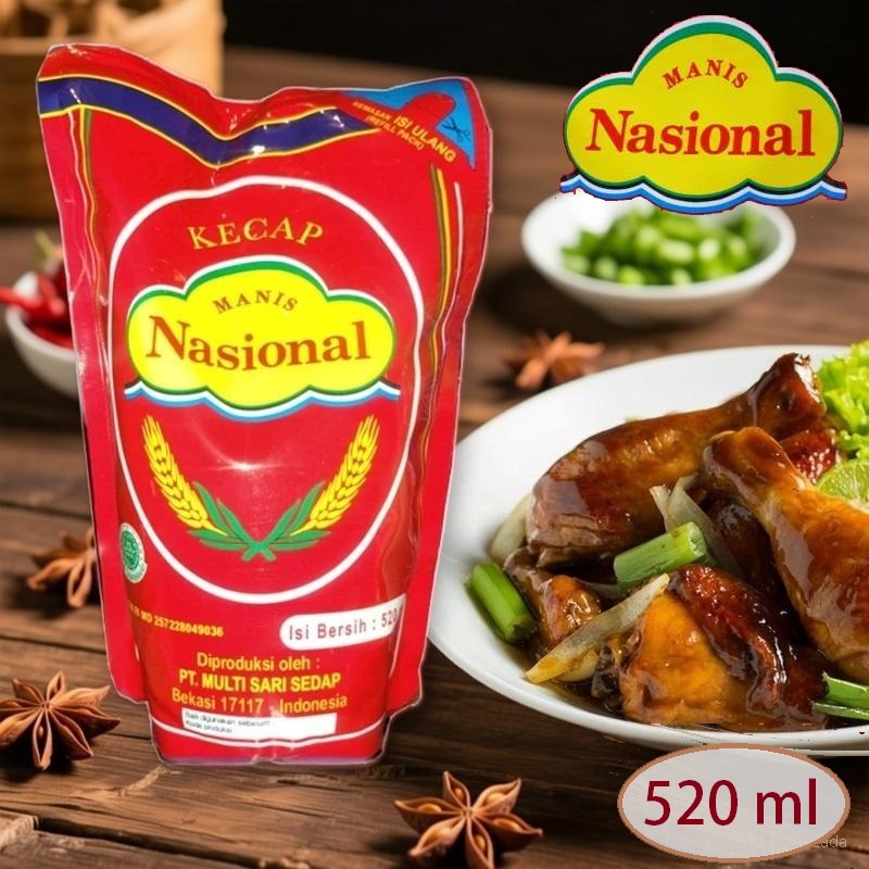 Nasional Kecap Manis Nasional Pouch Refill