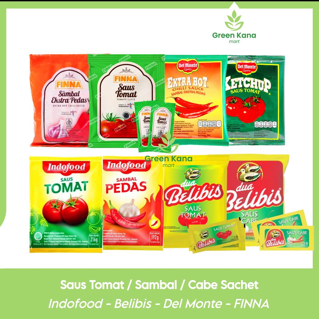 INDOFOOD/FINNA/BELIBIS Saus Sambal/Tomat Sachet