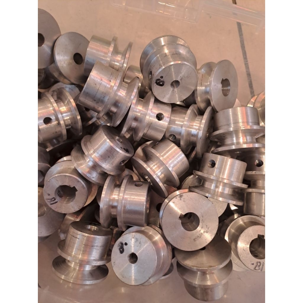 Pulley A1 2" as 9 mm puli aluminium