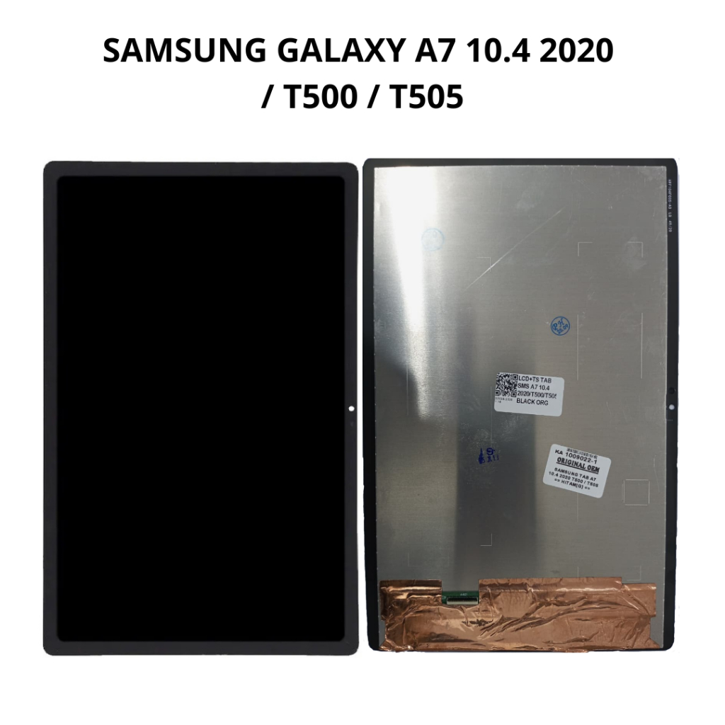 Lcd Touchscreen Fullset Tablet Samsung Galaxy A7 10.4 2020 / T500 / T505