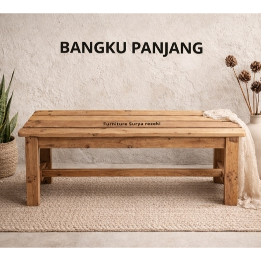 kursi panjang kayu jati Belanda