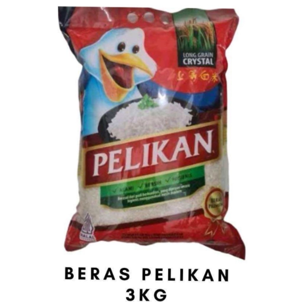 Beras Pelikan 3kg