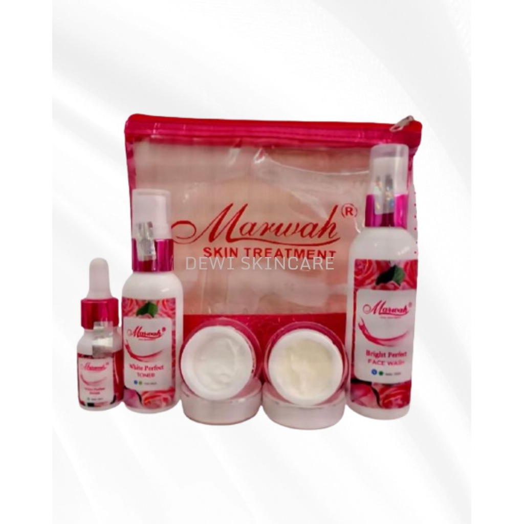 MARWAH SKINCARE || MARWAH BPOM || Paket wajah marwah asli 100%