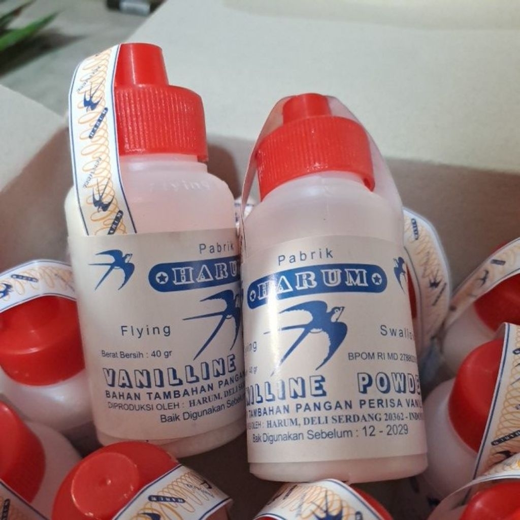 VANILLINE POWDER 40gr / VANILLI BOTOL HARUM