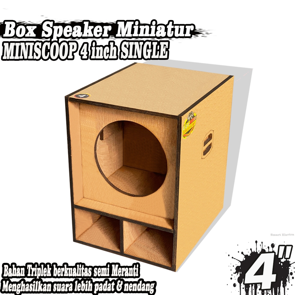 Box Speaker Miniatur MIiniscoop 4 INCH