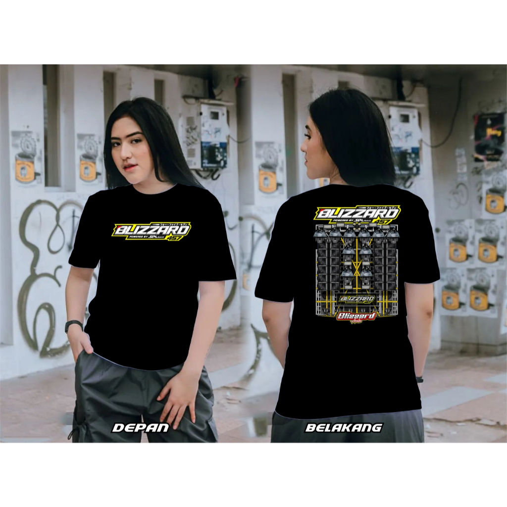 KAOS FANS BLIZZARD AUDIO MALANG / BAJU KAOS SOUND SYSTEM HOREG VIRAL PRIA WANITA STANDART DISTRO