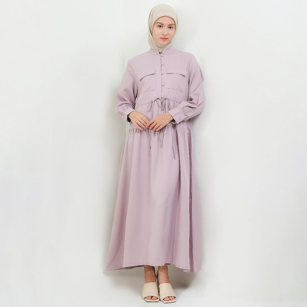 MFMW Ahlam Dress Gamis Mauve