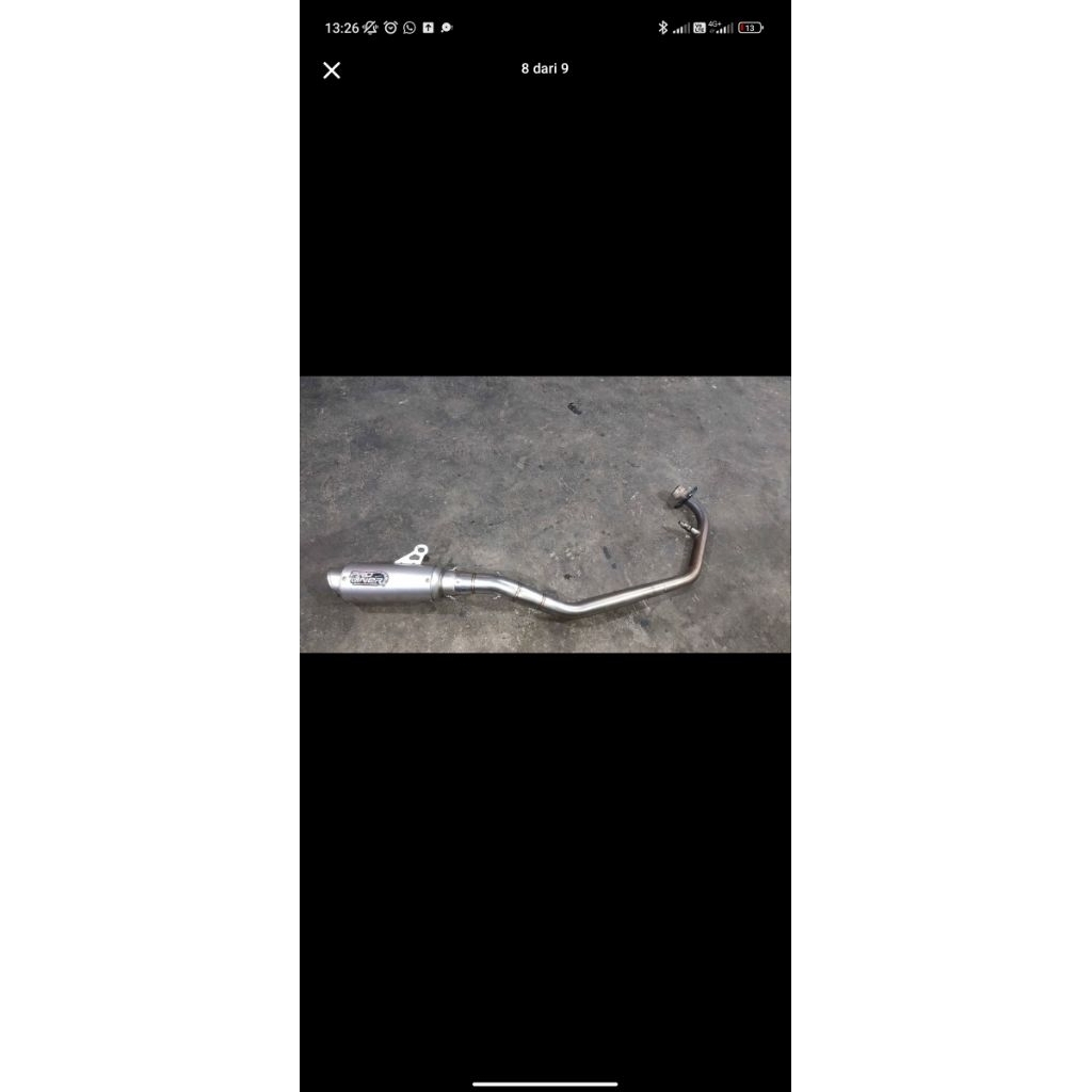 Knalpot proliner sonic 150 original