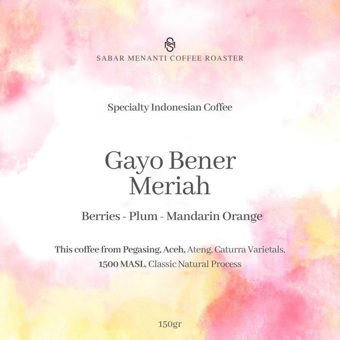 Gayo Bener Meriah - Filter 150g