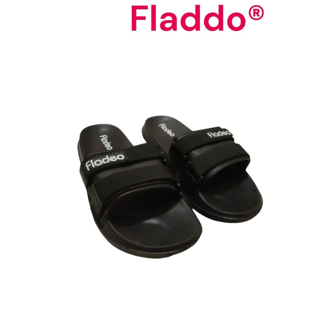 Sandal Fladeo MDS 165 Original/Sandal Slide Fladeo ori/Sandal pria Karet