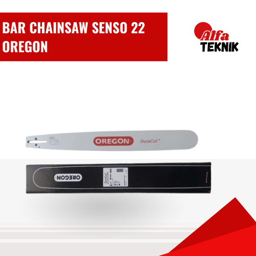 BAR CHAINSAW SENSO 22 OREGON ORIGINAL UNTUK RANTAI 72 38 MATA