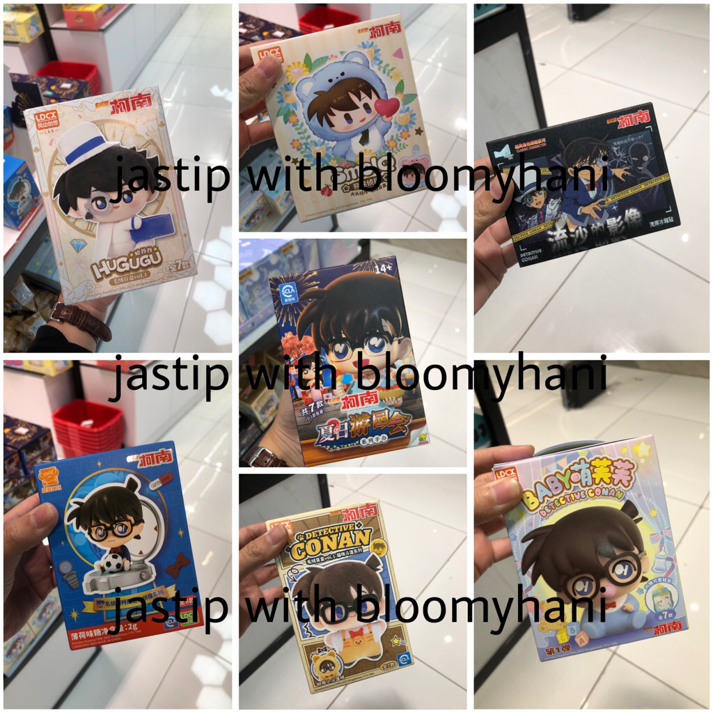 [JASTIP] Blind Box Detective Conan Plushie Bagcharm Figurine Jam Tangan