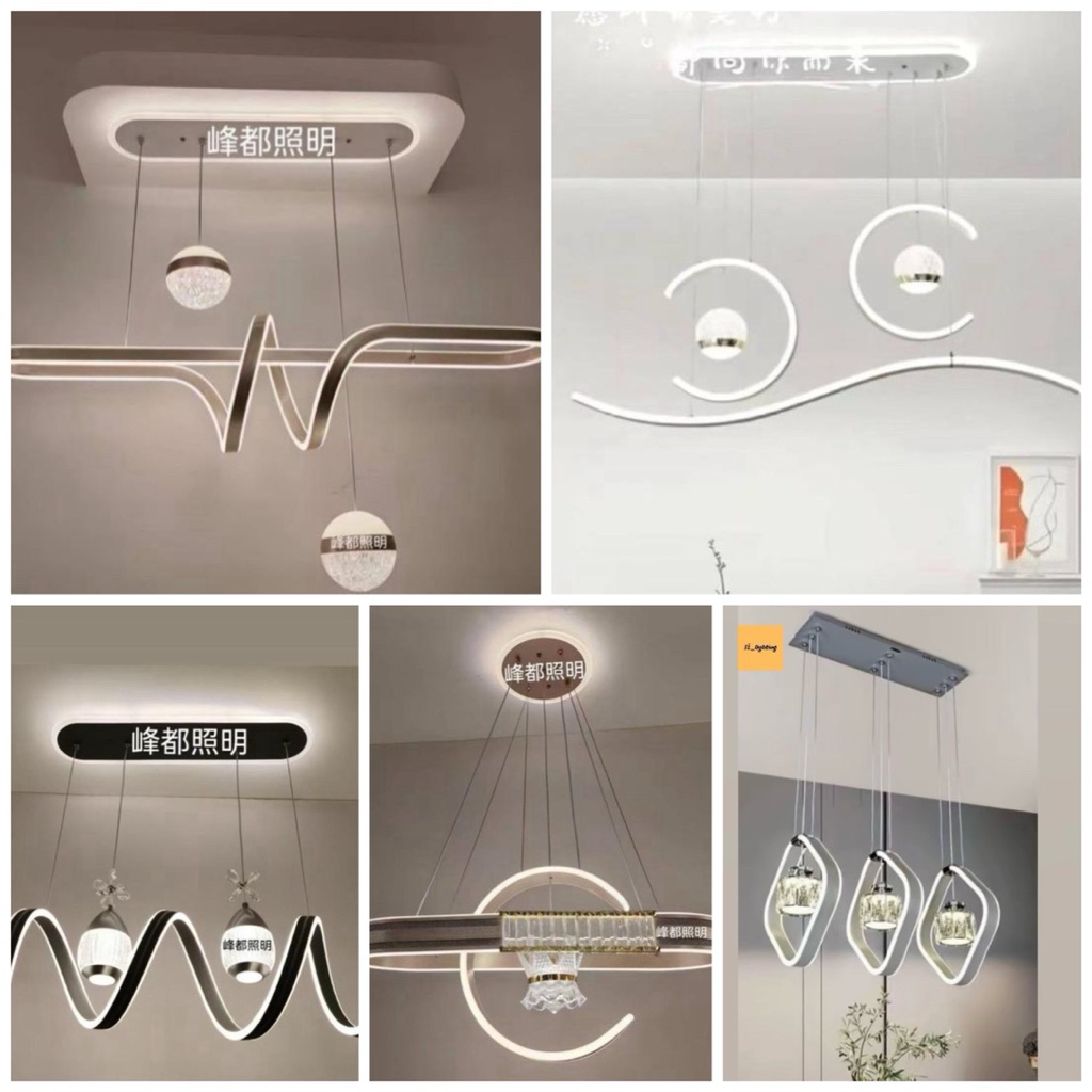 lampu gantung minimalis LED