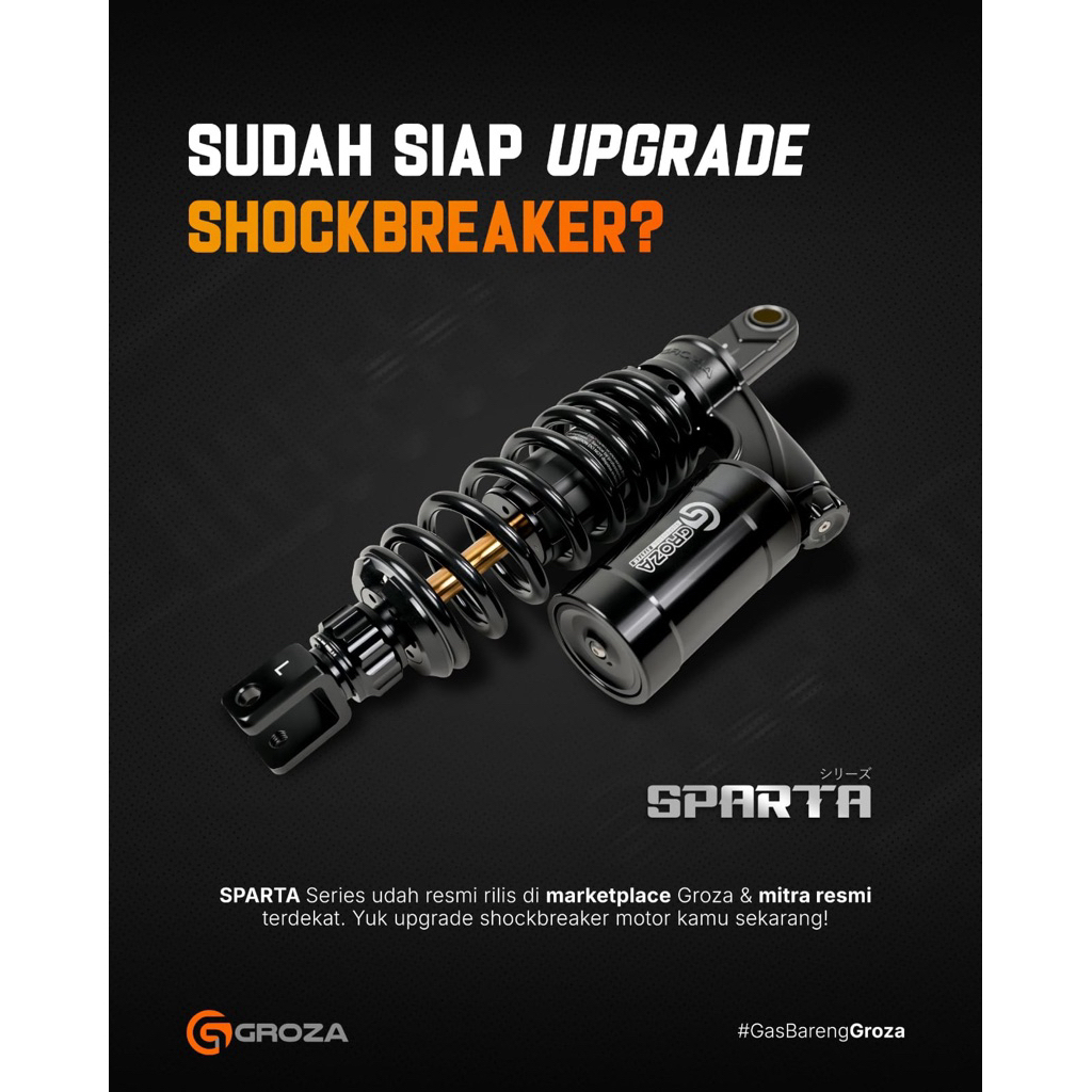 GROZA SHOCKBREAKER TABUNG MIO  BEAT VARIO SCOOPY