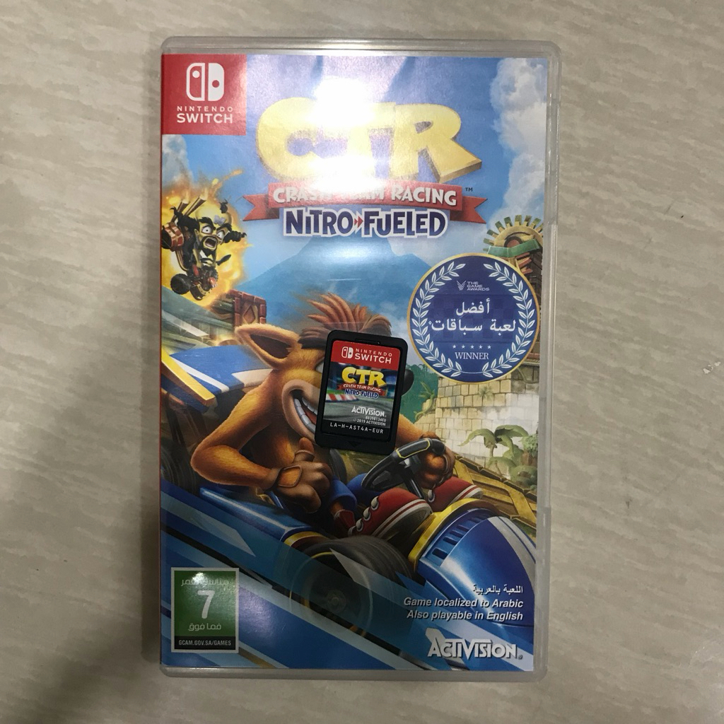 Nintendo Switch CTR Crash Nitro Racing