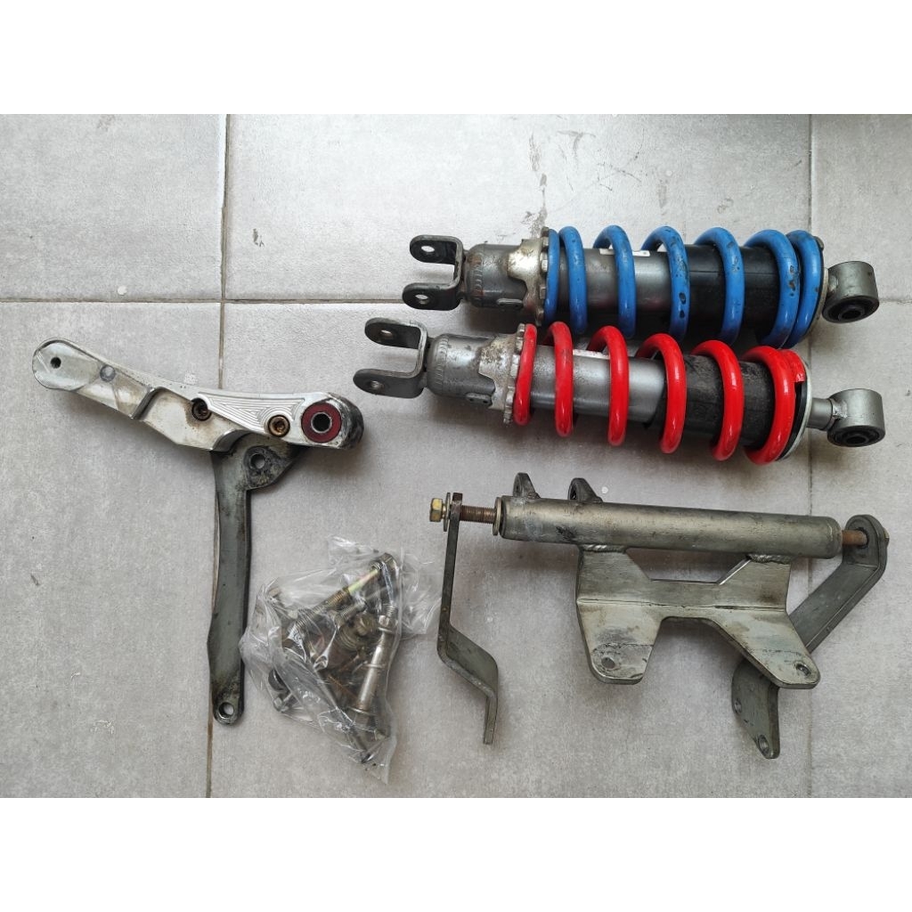 Monoshock cnc aerox old mounting panjang