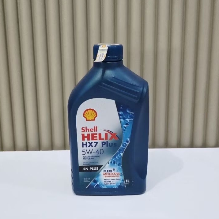 Oli Mobil Bensin Diesel Shell Helix Hx7 Plus sae5w40 kemasan (1L / 4L) 1000ml / 4000ml