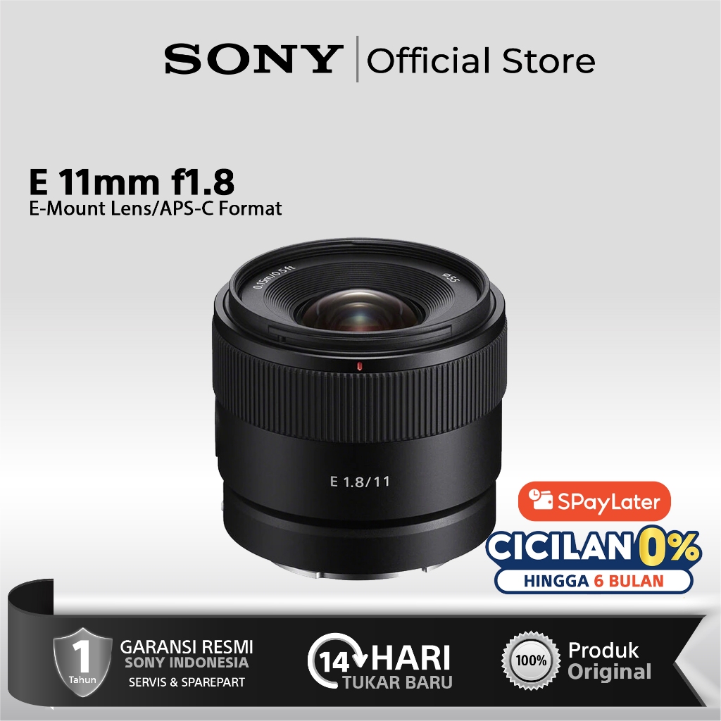 Sony E 11mm f1.8 Mirrorless Lens