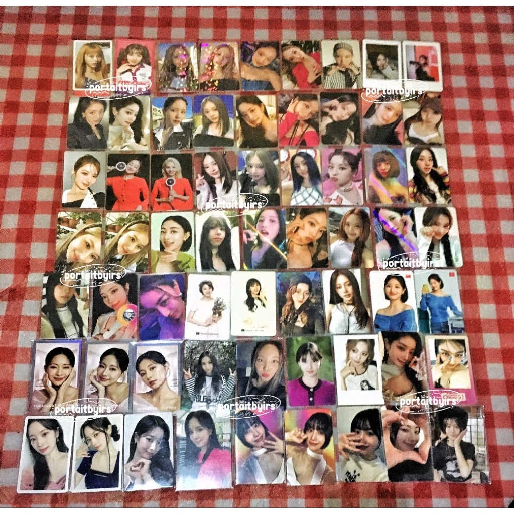 Photocard twice pc twice nayeon jeongyeon momo sana jihyo mina dahyun chaeyoung tzuyu photocard pc t
