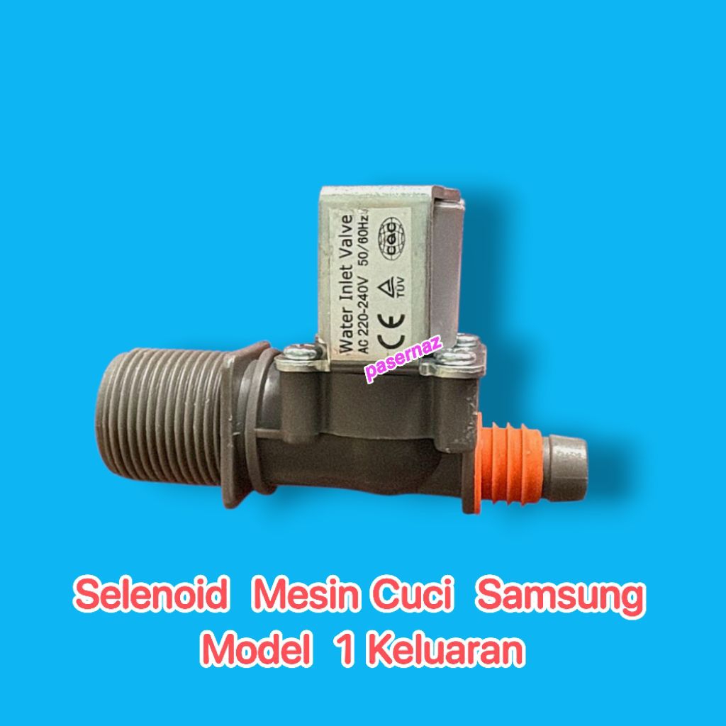 SAMSUNG | Kualitas ORI | Warna Abu Gelap | Solenoid Mesin Cuci Otomatis | Mesin Cuci Samsung | Model