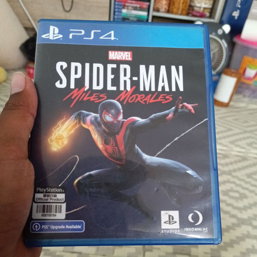 BD / Kaset PS4 Spiderman Miles Morales