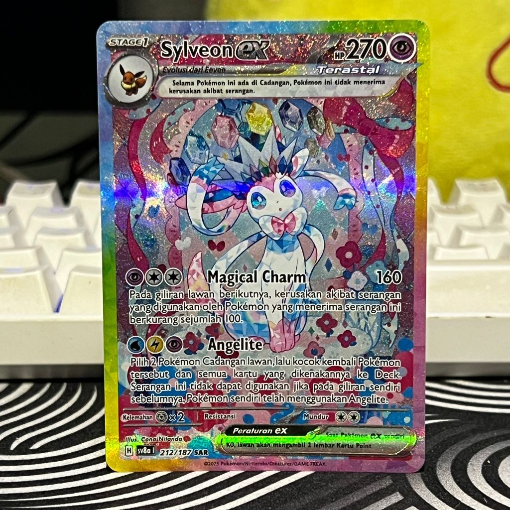 Sylveon EX SAR Terastal Festival #212/187 | Indonesia