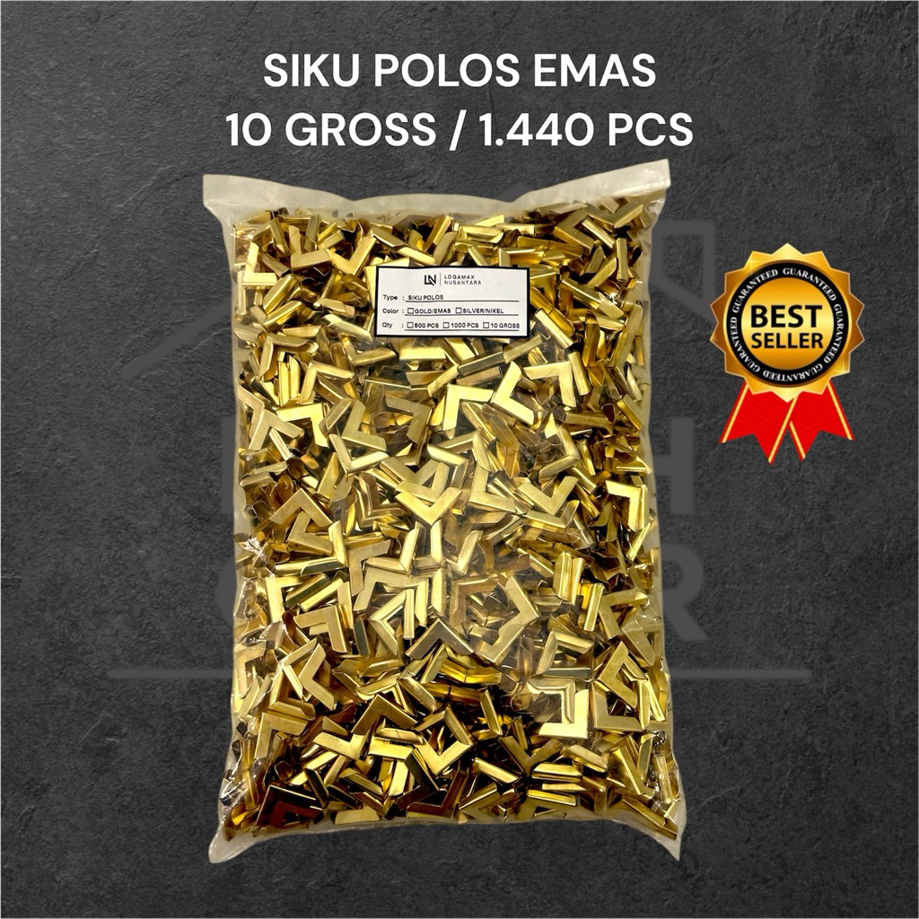 (10 GROSS / 1.440 PCS) SIKU POLOS 2CM SIKU 3000 MERK LOGAMAX SIKU SIKU BUKU YASIN BUKU WISUDA SKRIPS