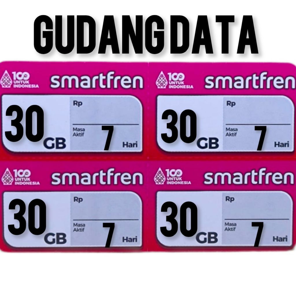 Voucher Smartfren 30GB 7Hari