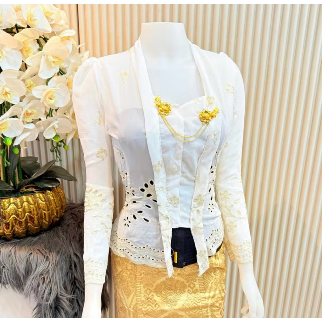 KEBAYA JADI EMBRODERY BORDIR JAHITAN BALI