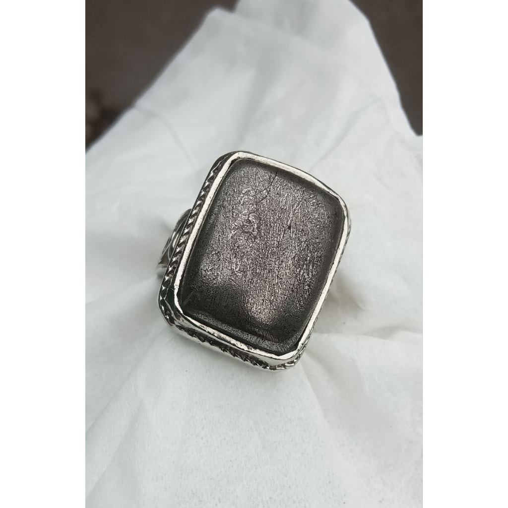 cincin meteor iron meteorite batu besi Aji