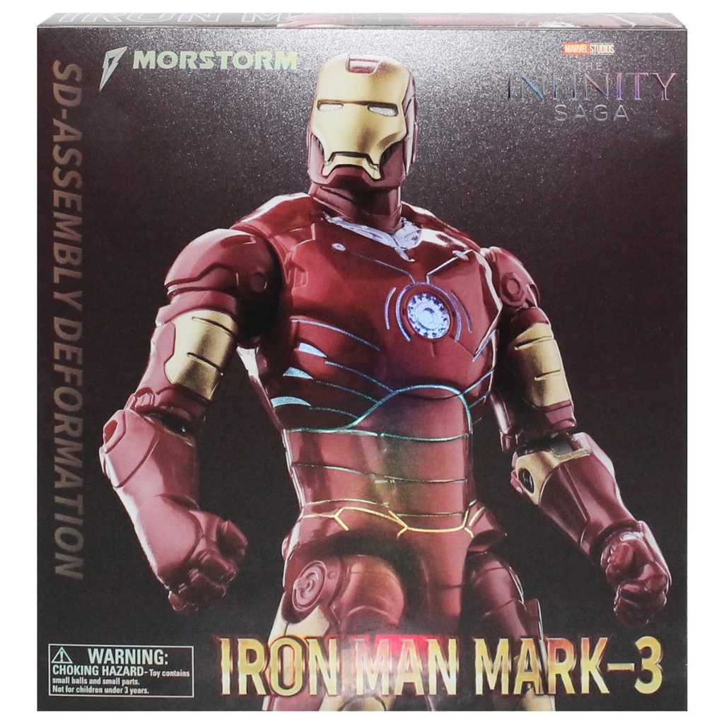Morstorm Marvel Avengers Iron Man Mark 3 action figure