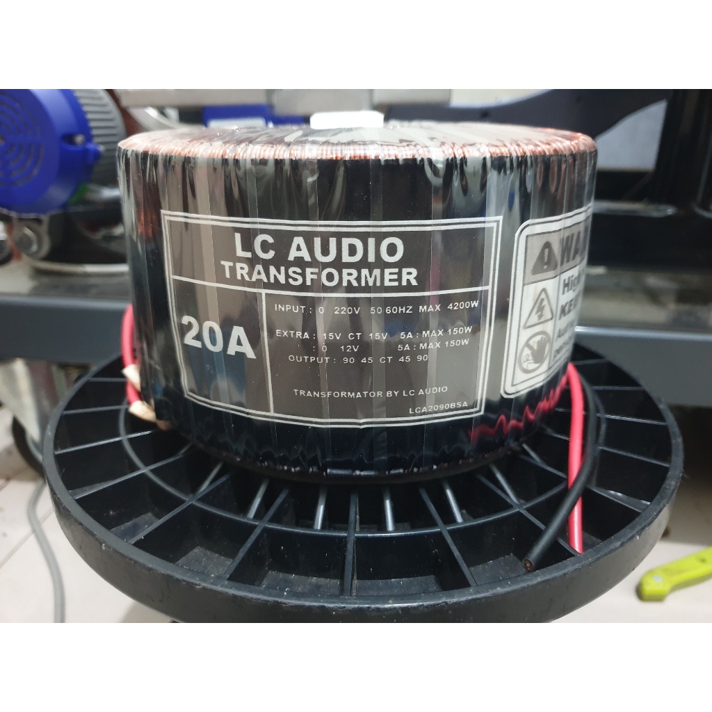 Trafo toroid 20A full balapp CT 100v