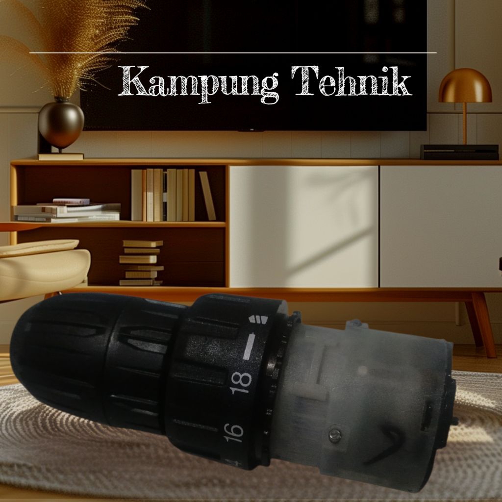 GIERBOX+CHUK 3/8 10MM / BOR CORDLES NRT PRO 12V 16V 21V 24V/BOR BATERAI/BOR LISTRIK KAYU/BESI UCIHA 